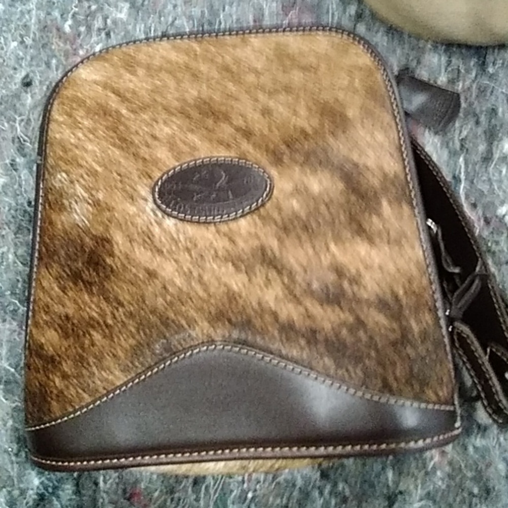 Cowhide backpack